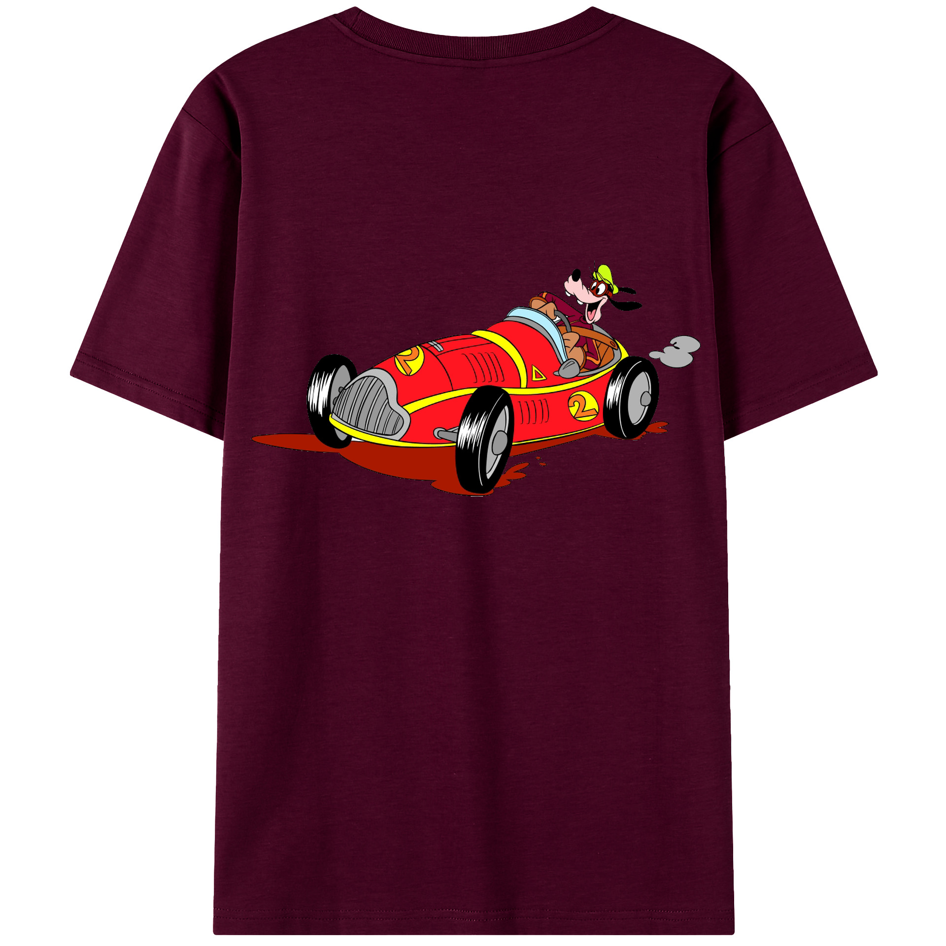 （画像用） ミッキーマウス Mickey Mouse レディース半袖Tシャツ(バックプリント)